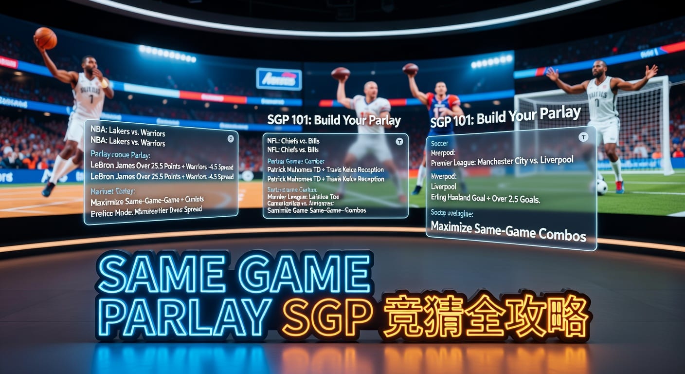 Stake体育APP下载：Same Game Parlay (SGP)玩法解析与投注技巧
