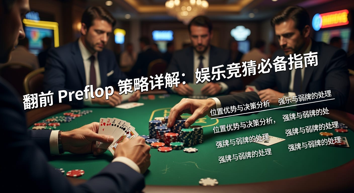 翻前 preflop 实战解析：站内投注技巧与判断框架
