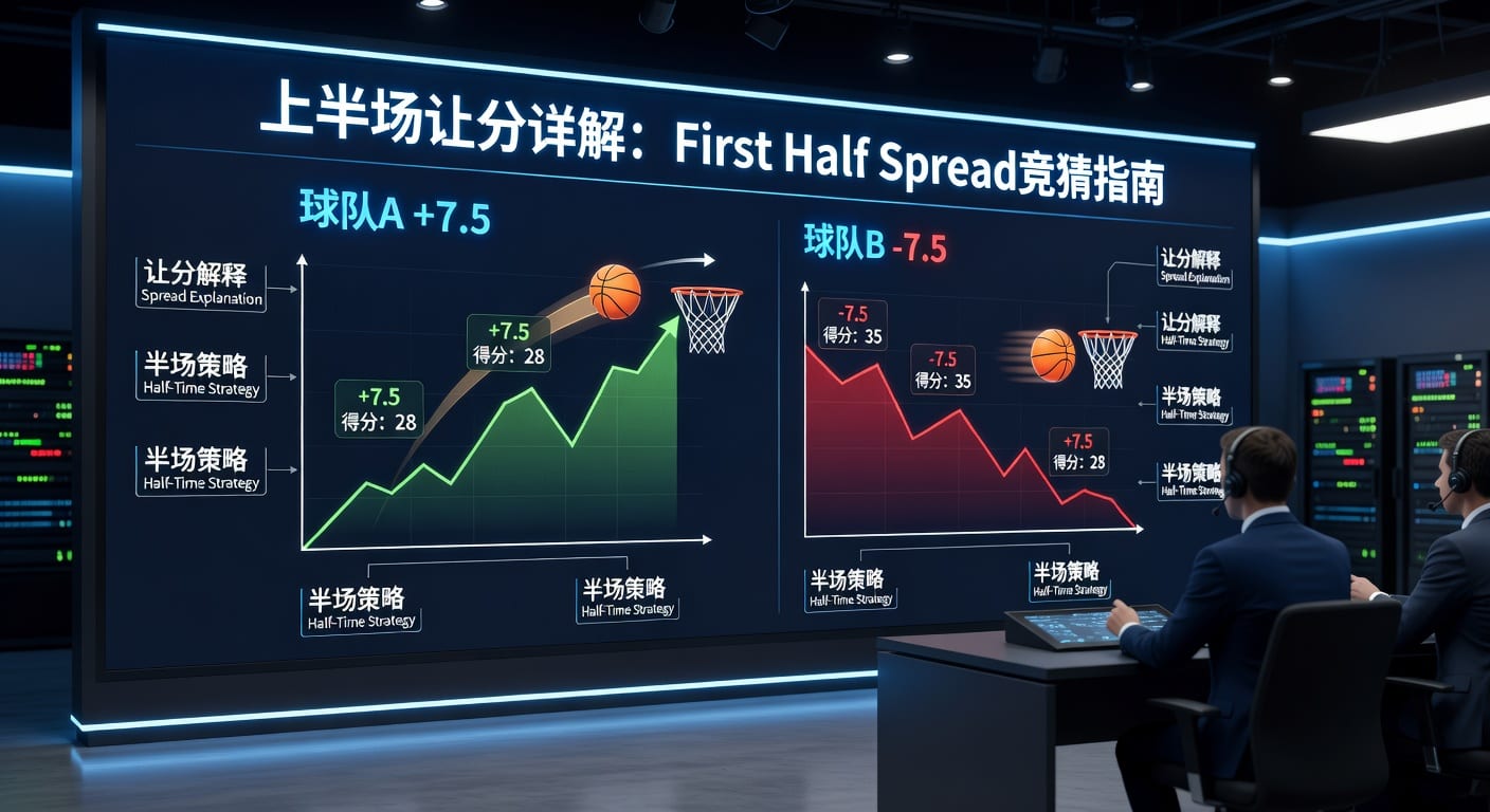 上半场让分 first half spread：Unibet体育APP实战解读