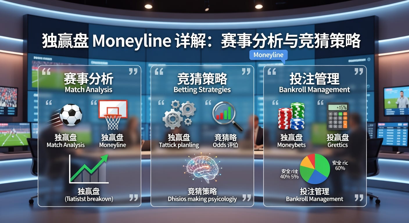 独赢盘 moneyline 读法与投注技巧