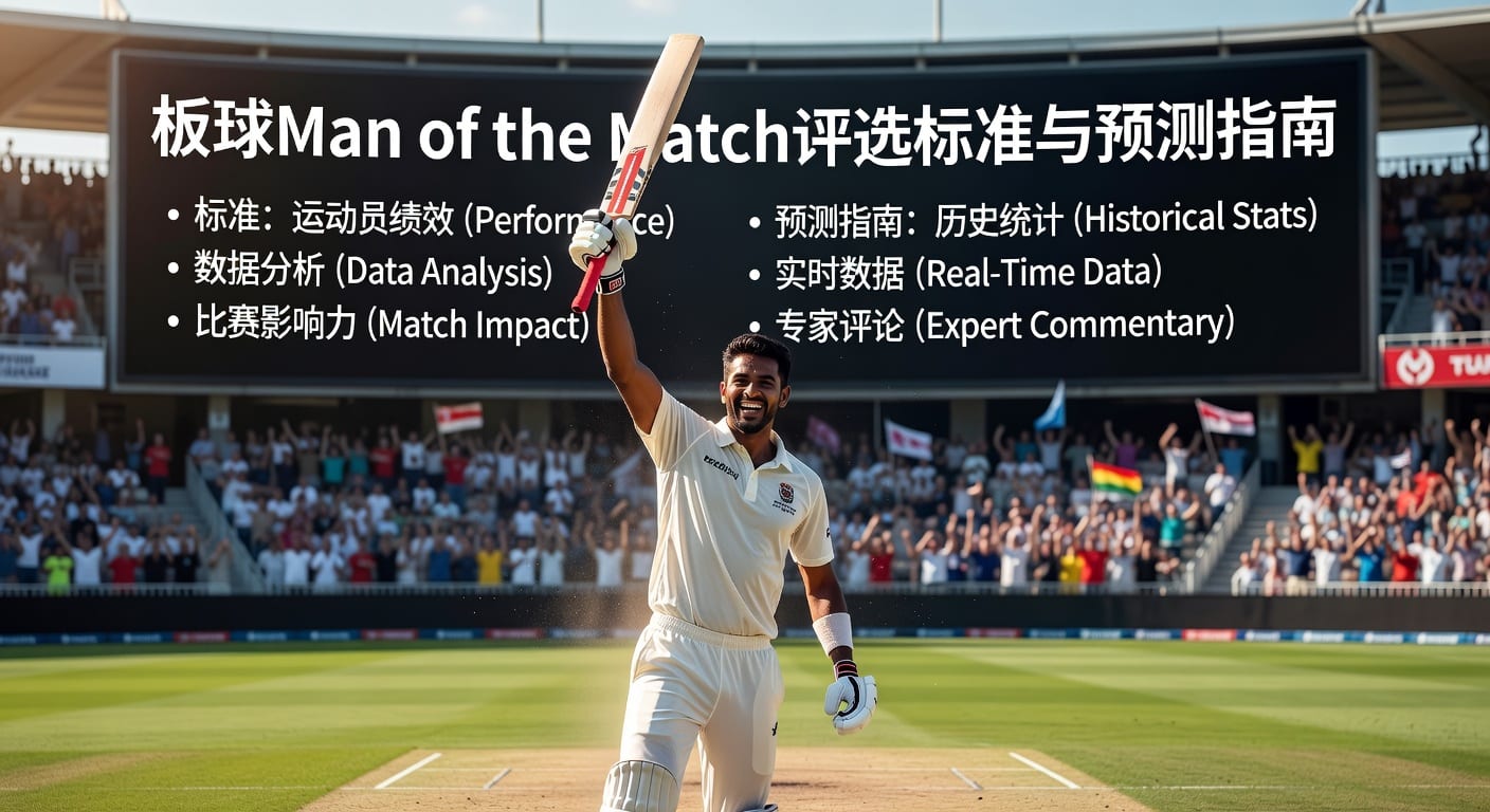 板球Man of the Match：2026年获奖逻辑与判断思路